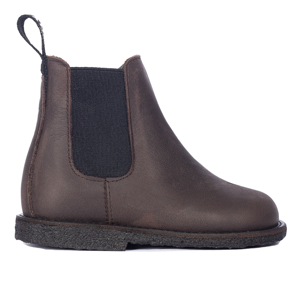 ANGULUS ANGULUS STARTER CHELSEA BOOT DARK BROWN BLACK