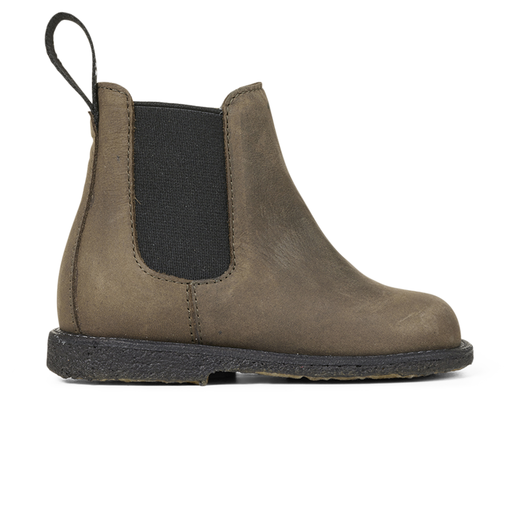 ANGULUS ANGULUS STARTER CHELSEA BOOT DARK OLIVE BLACK