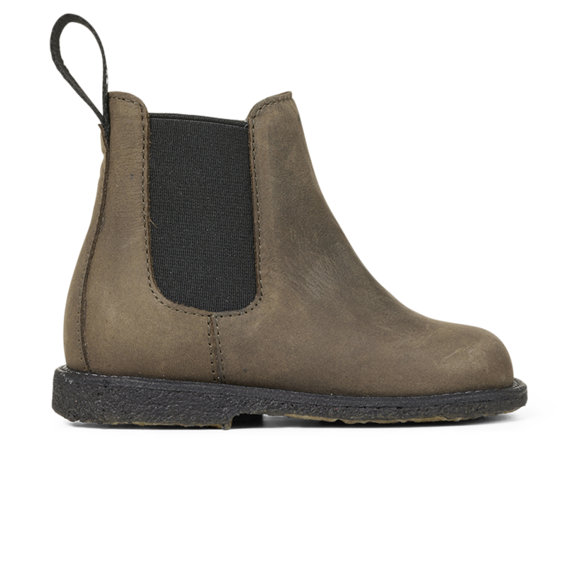 ANGULUS ANGULUS STARTER CHELSEA BOOT DARK OLIVE BLACK