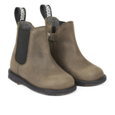 ANGULUS ANGULUS STARTER CHELSEA BOOT DARK OLIVE BLACK
