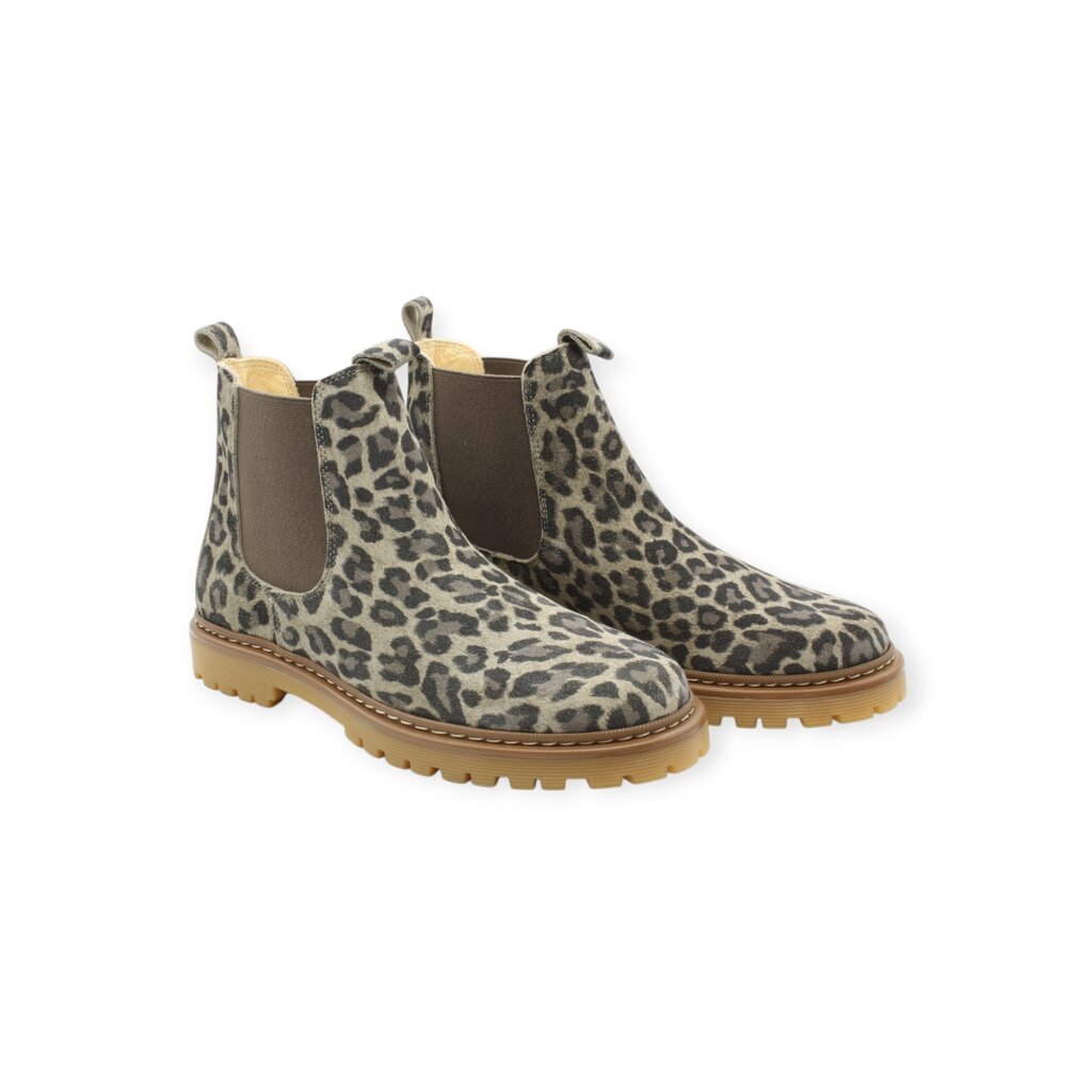 ANGULUS ANGULUS CHELSEA BOOT BEIGE LEO BROWN