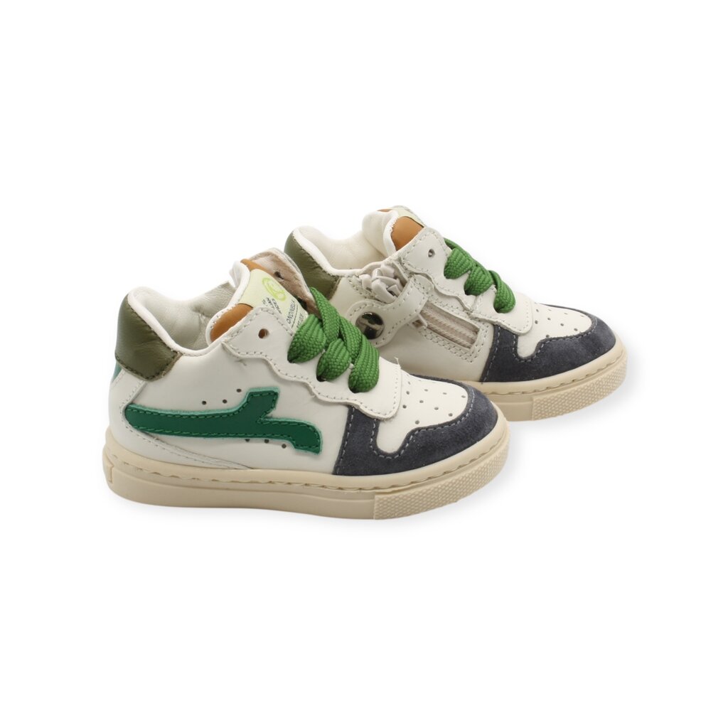 RONDINELLA RONDINELLA MINI SNEAKER VERDE BLU