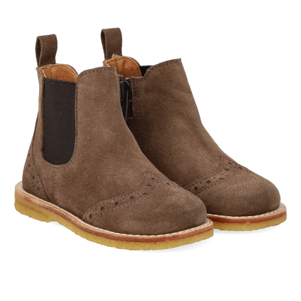 ANGULUS ANGULUS STARTER CHELSEA BOOT DARK TAUPE