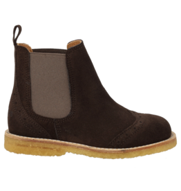 ANGULUS ANGULUS CHELSEA BOOT DARK BROWN