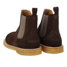 ANGULUS ANGULUS CHELSEA BOOT DARK BROWN