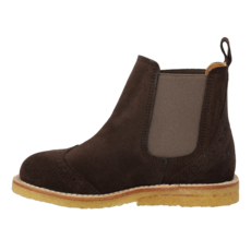 ANGULUS ANGULUS CHELSEA BOOT DARK BROWN