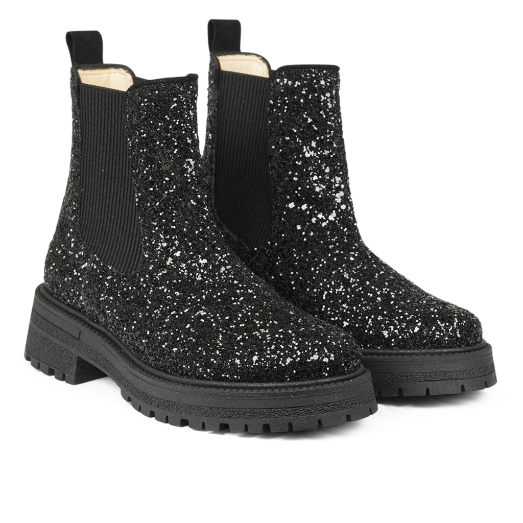 ANGULUS ANGULUS CHELSEA BOOT WEDNESDAY GLITTER