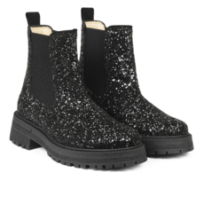 ANGULUS ANGULUS CHELSEA BOOT WEDNESDAY GLITTER