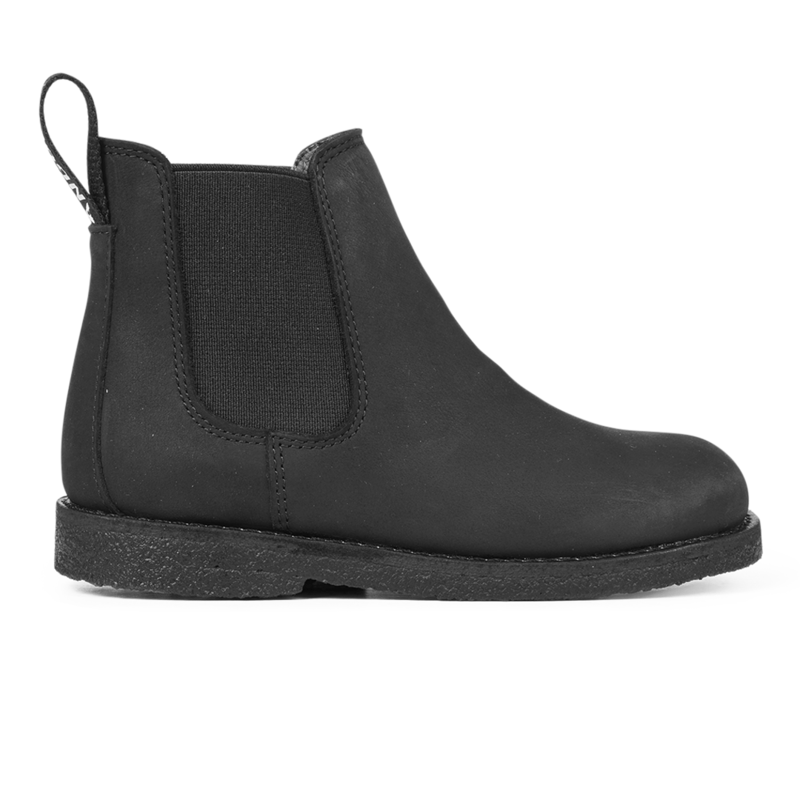 ANGULUS ANGULUS CHELSEA BOOT BLACK LOGO