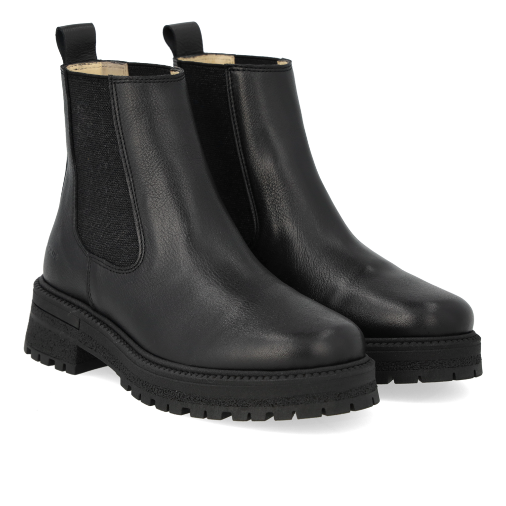 ANGULUS ANGULUS CHELSEA BOOT BLACK BLACK GLITTER