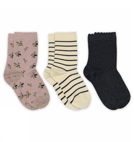 MP DENMARK MP THORA SOCKS 3PACK WOODROSE