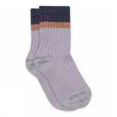 MP DENMARK MP NORMA GLITTER SOCKS WISTERIA
