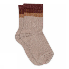 MP DENMARK MP NORMA GLITTER SOCKS RUST