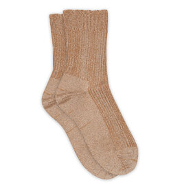 MP DENMARK MP CELOSIA GLITTER SOCKS TAWNY BROWN