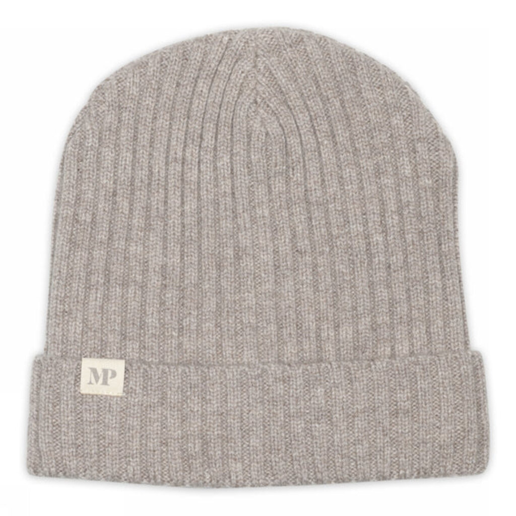 MP DENMARK MP UPPSALA BEANIE LIGHT BROWN