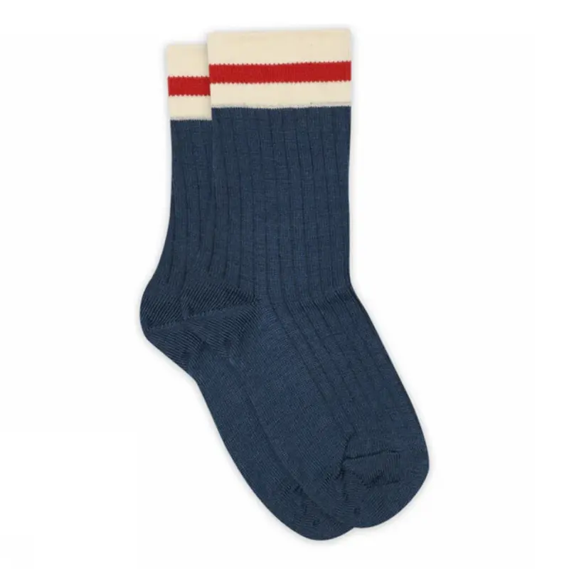 MP DENMARK MP BENNY SOCKS DARK DENIM