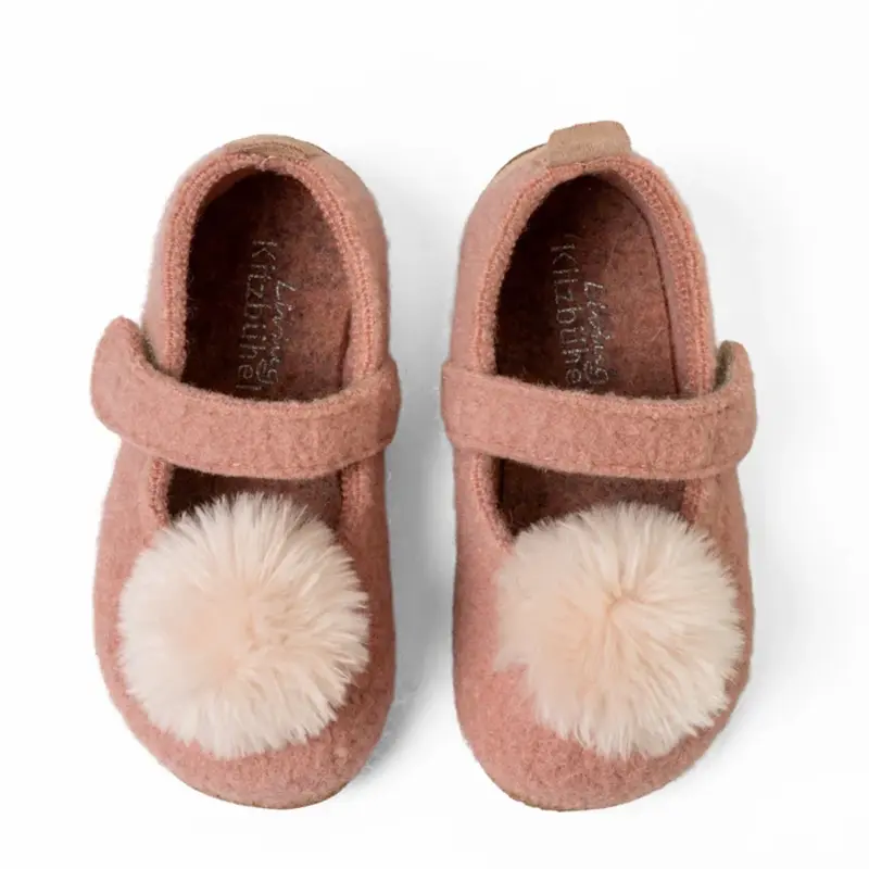 KITZBUHEL KITZBUHEL PINK BALLERINA VELCRO