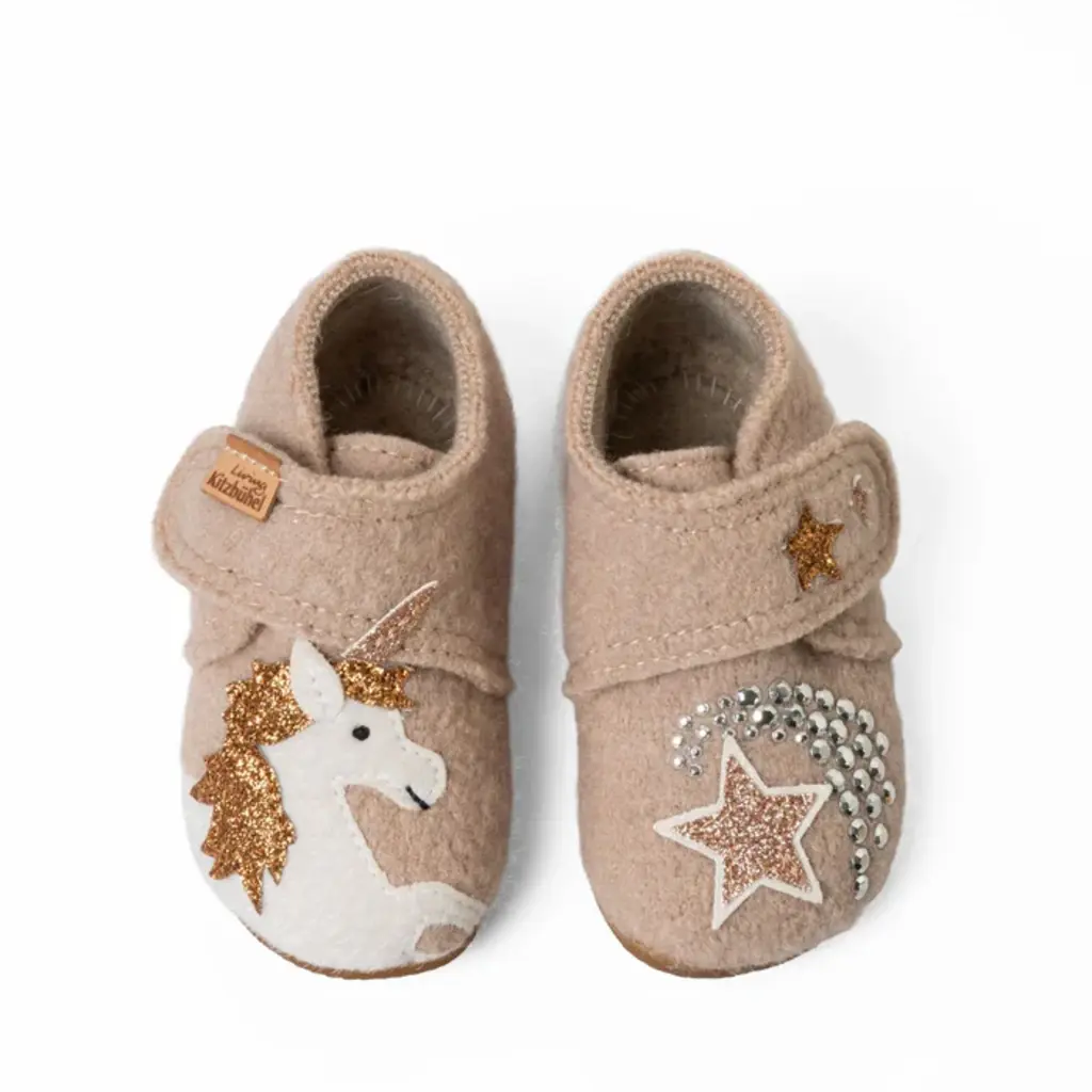 KITZBUHEL KITZBUHEL MAGIC UNICORN BEIGE ANGORA
