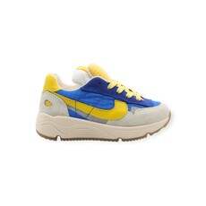 RONDINELLA RONDINELLA HIGH SNEAKER BLUE YELLOW