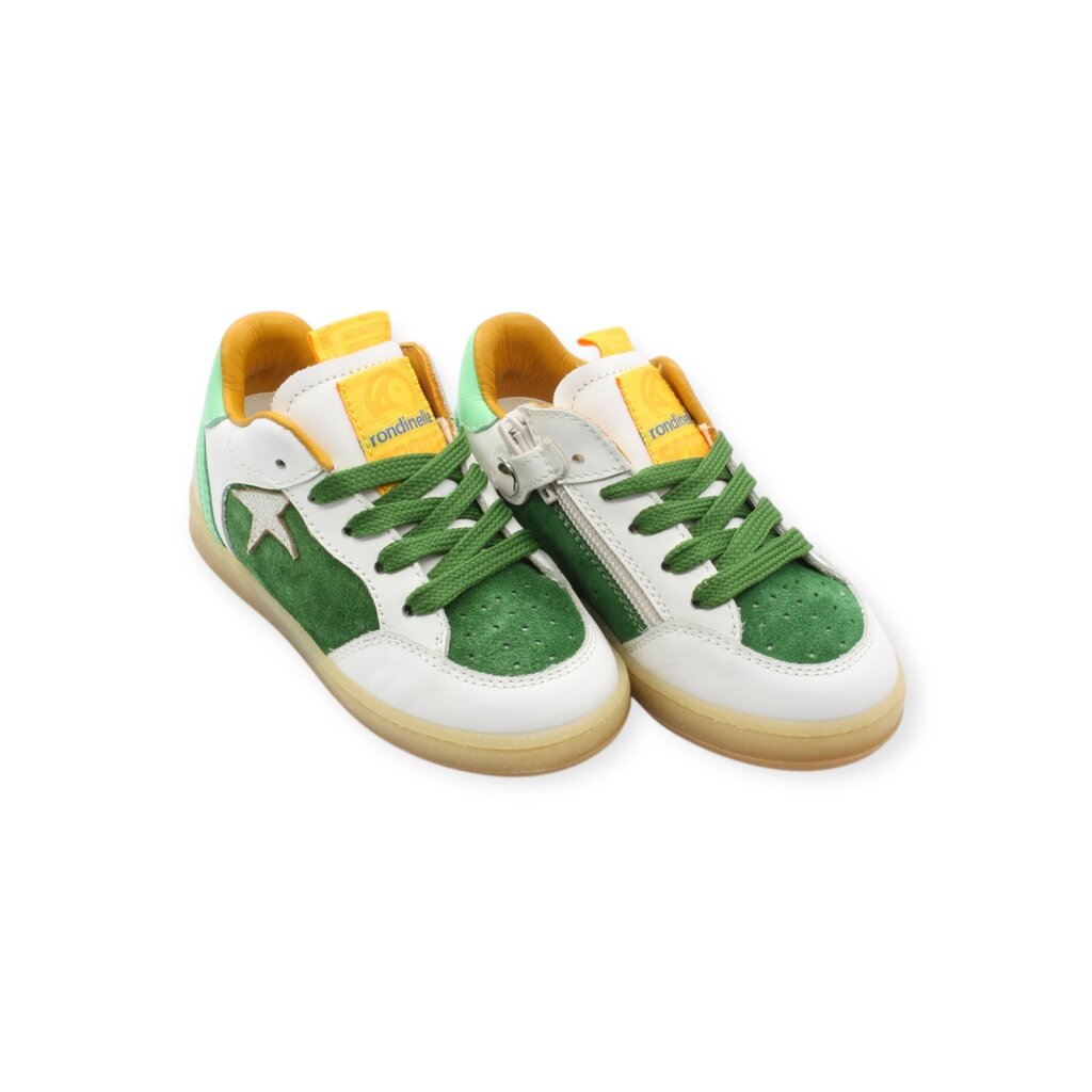 RONDINELLA RONDINELLA GG ZIP SNEAKER GREEN