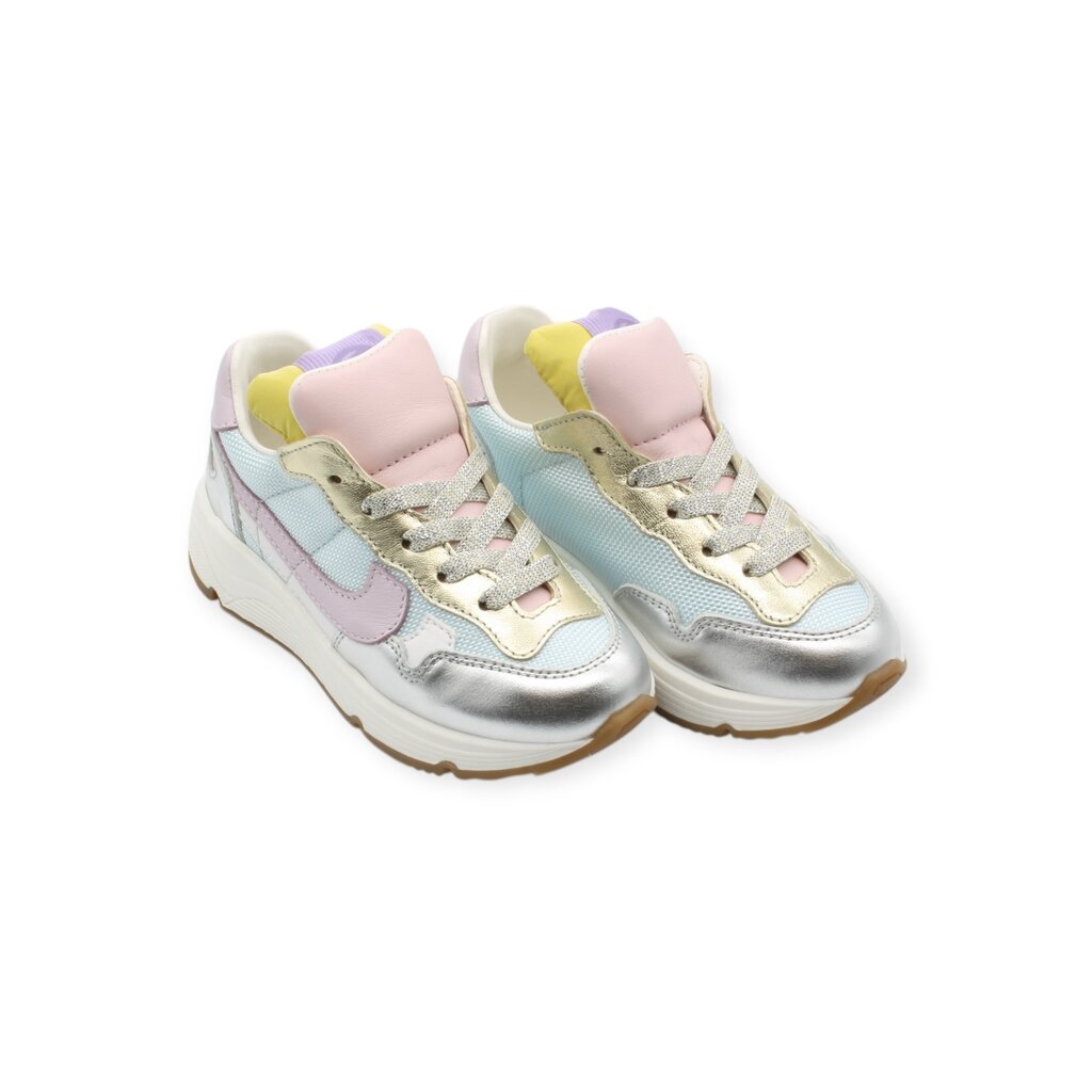 RONDINELLA RONDINELLA HIGH SNEAKER LIGHTBLUE GOLD