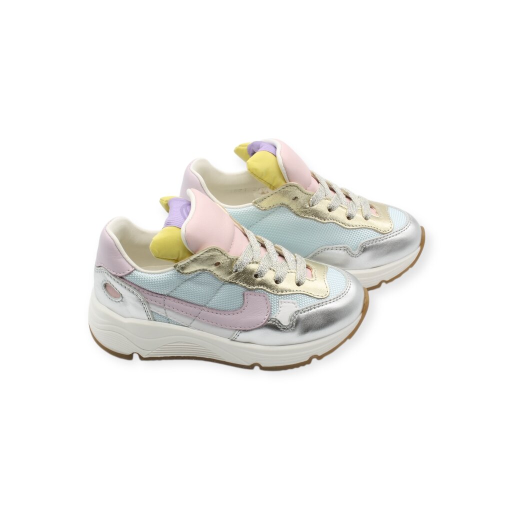 RONDINELLA RONDINELLA HIGH SNEAKER LIGHTBLUE GOLD