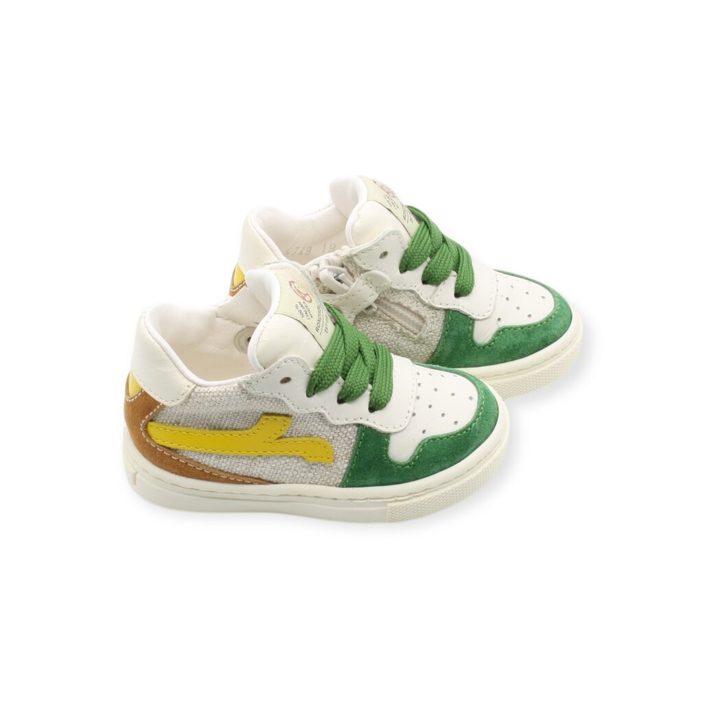 RONDINELLA RONDINELLA FIRST SNEAKER BEIGE GREEN