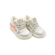 RONDINELLA RONDINELLA FIRST SNEAKER ARGENTO CORAILLE