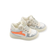 RONDINELLA RONDINELLA FIRST SNEAKER ARGENTO CORAILLE