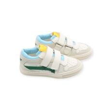 RONDINELLA RONDINELLA CLASSIC VELCRO SNEAKER WHITE BLUE