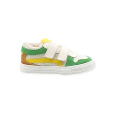 RONDINELLA RONDINELLA CLASSIC VELCRO SNEAKER BEIGE GREEN