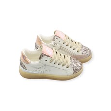 RONDINELLA RONDINELLA GG ZIP SNEAKER GOLD