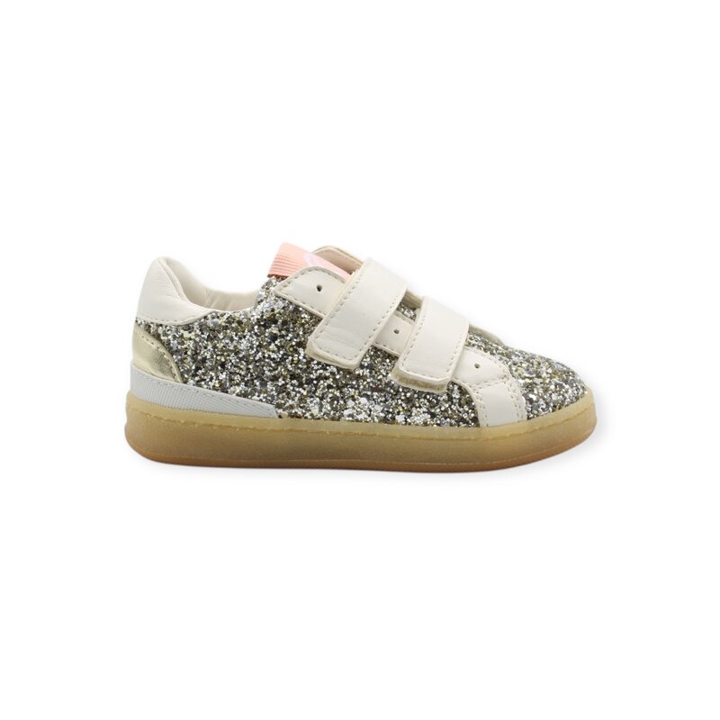 RONDINELLA RONDINELLA GG VELCRO SNEAKER GOLD
