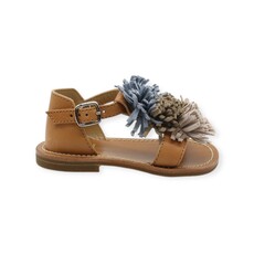 GALLUCCI GALLUCCI ETOILE FIRST SANDAL SEASIDE