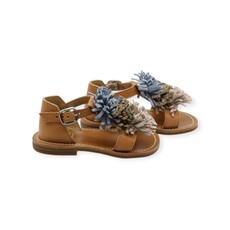 GALLUCCI GALLUCCI ETOILE FIRST SANDAL SEASIDE