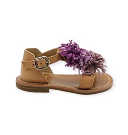 GALLUCCI GALLUCCI ETOILE FIRST SANDAL MAUVE