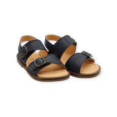OCRA OCRA 613 CLASSIC SANDAL NAVY BLUE