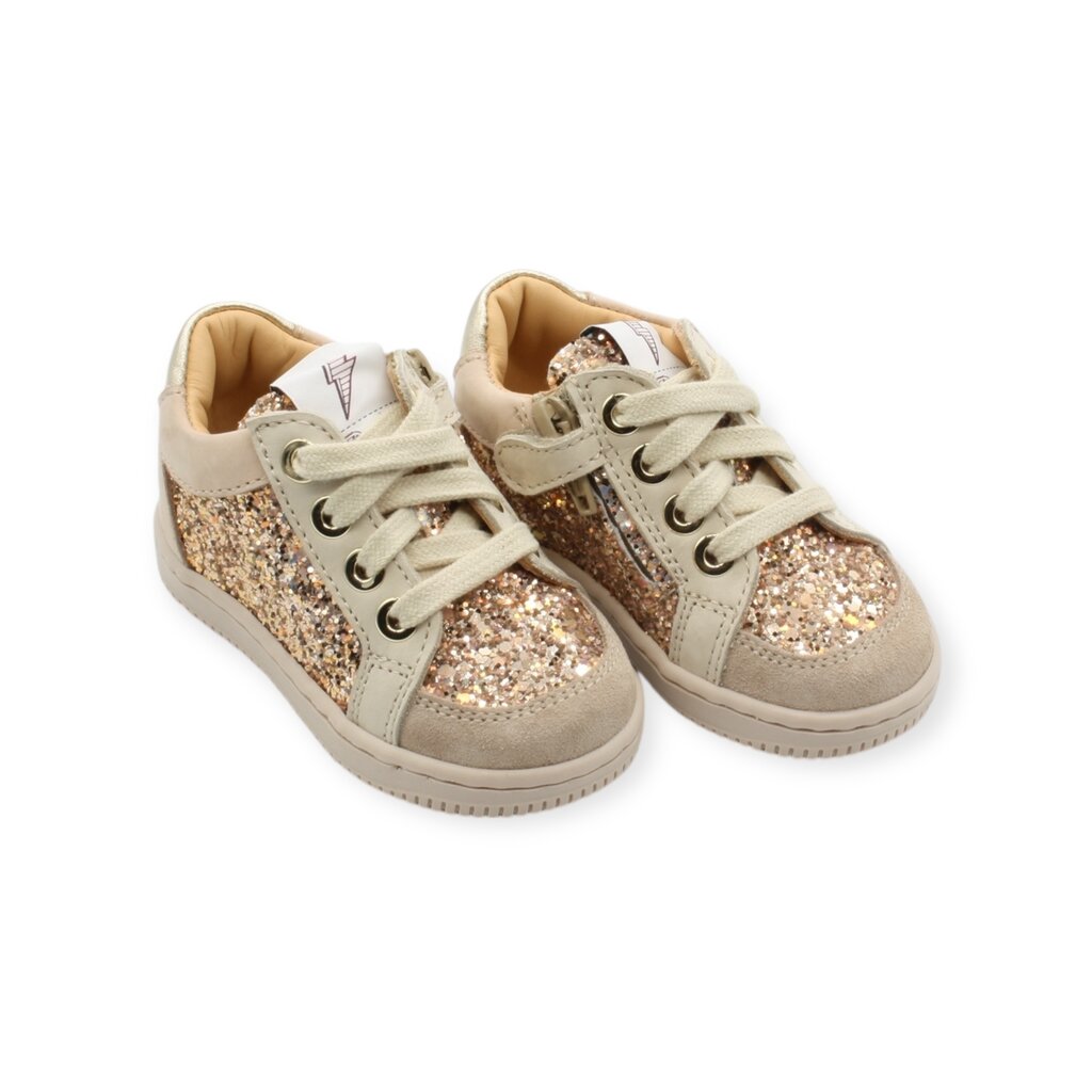 OCRA OCRA CLASSIC FIRST SNEAKER ROCKSTAR PAILLETTES PINK