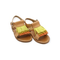 GALLUCCI GALLUCCI ETOILE SANDAL FRINGES LANTANA