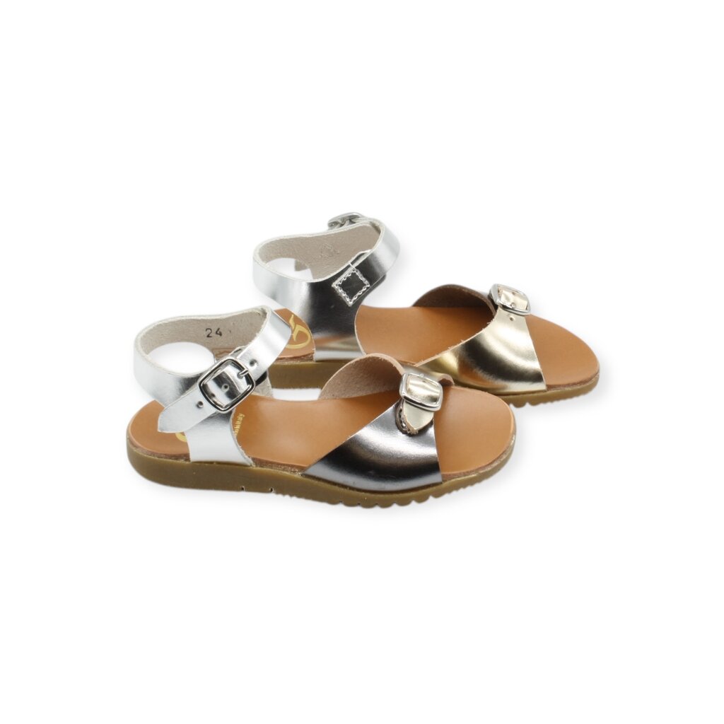 GALLUCCI GALLUCCI ETOILE SANDAL METALLICS