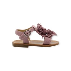 GALLUCCI GALLUCCI ETOILE SANDAL POMPOM SOFT PINK