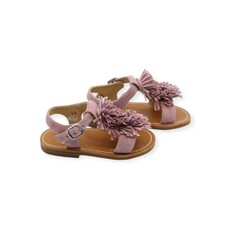 GALLUCCI GALLUCCI ETOILE SANDAL POMPOM SOFT PINK