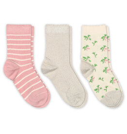 MP DENMARK MP THORA SOCKS SILVER PINK