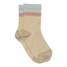 MP DENMARK MP NORMA GLITTER SOCKS GRAY MIST