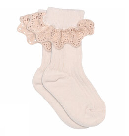 MP DENMARK MP LISA SOCKS LACE CHERRY BLOSSOM