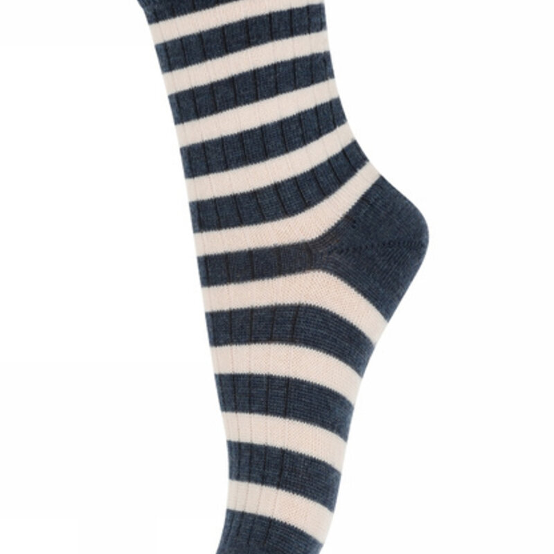 MP DENMARK MP ELIS SOCKS DARK DENIM