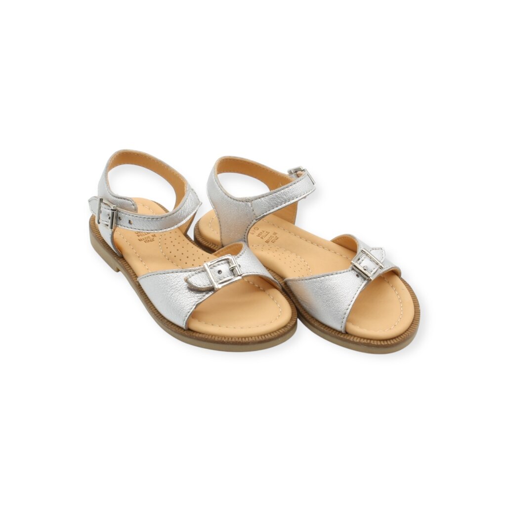 OCRA OCRA ETOILE CLASSIC SANDAL ROUGH ARGENTO