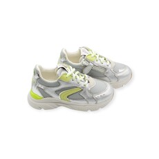 OCRA OCRA SNEAKER ROUGH ARGENTO