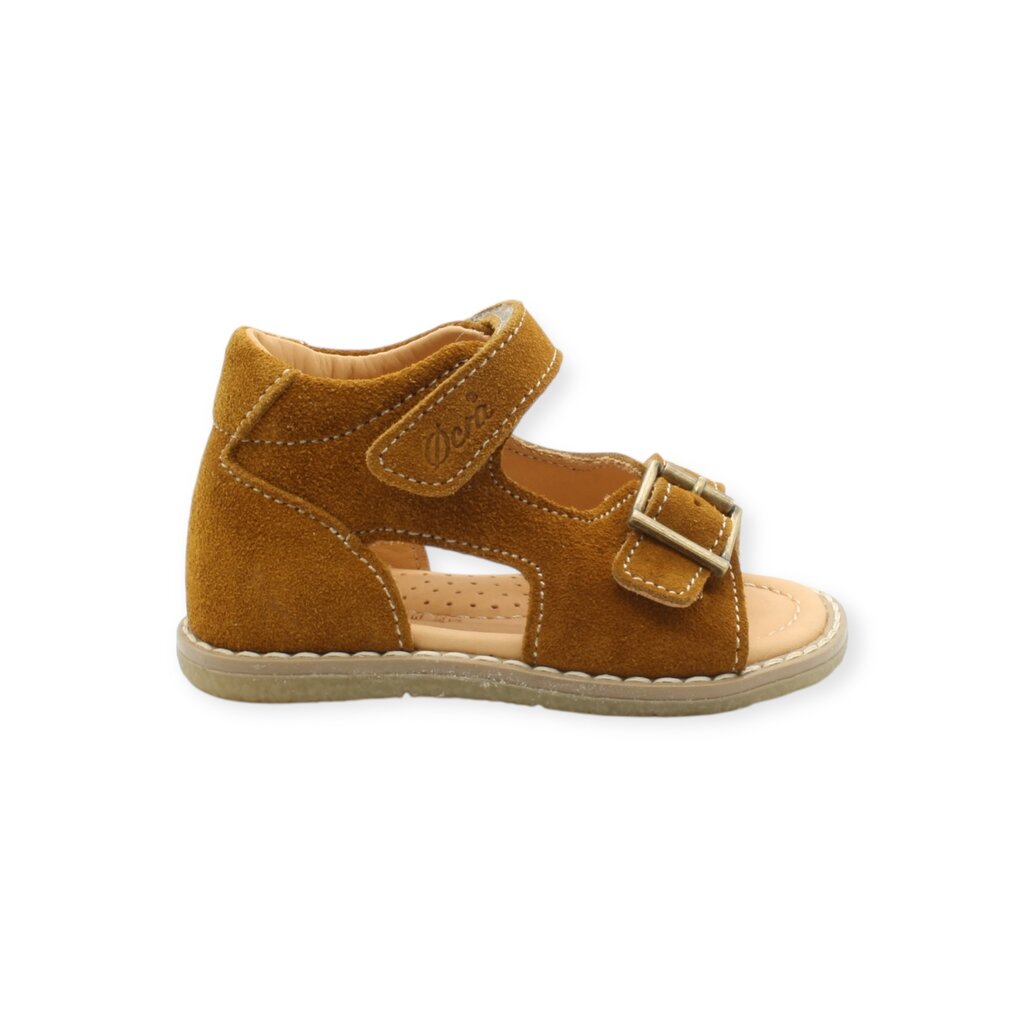 OCRA OCRA 210 MINI SANDAL VELCRO COGNAC
