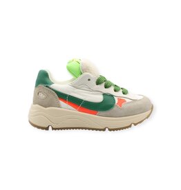 RONDINELLA RONDINELLA HIGH SNEAKER WHITE GREEN